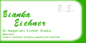 bianka eichner business card